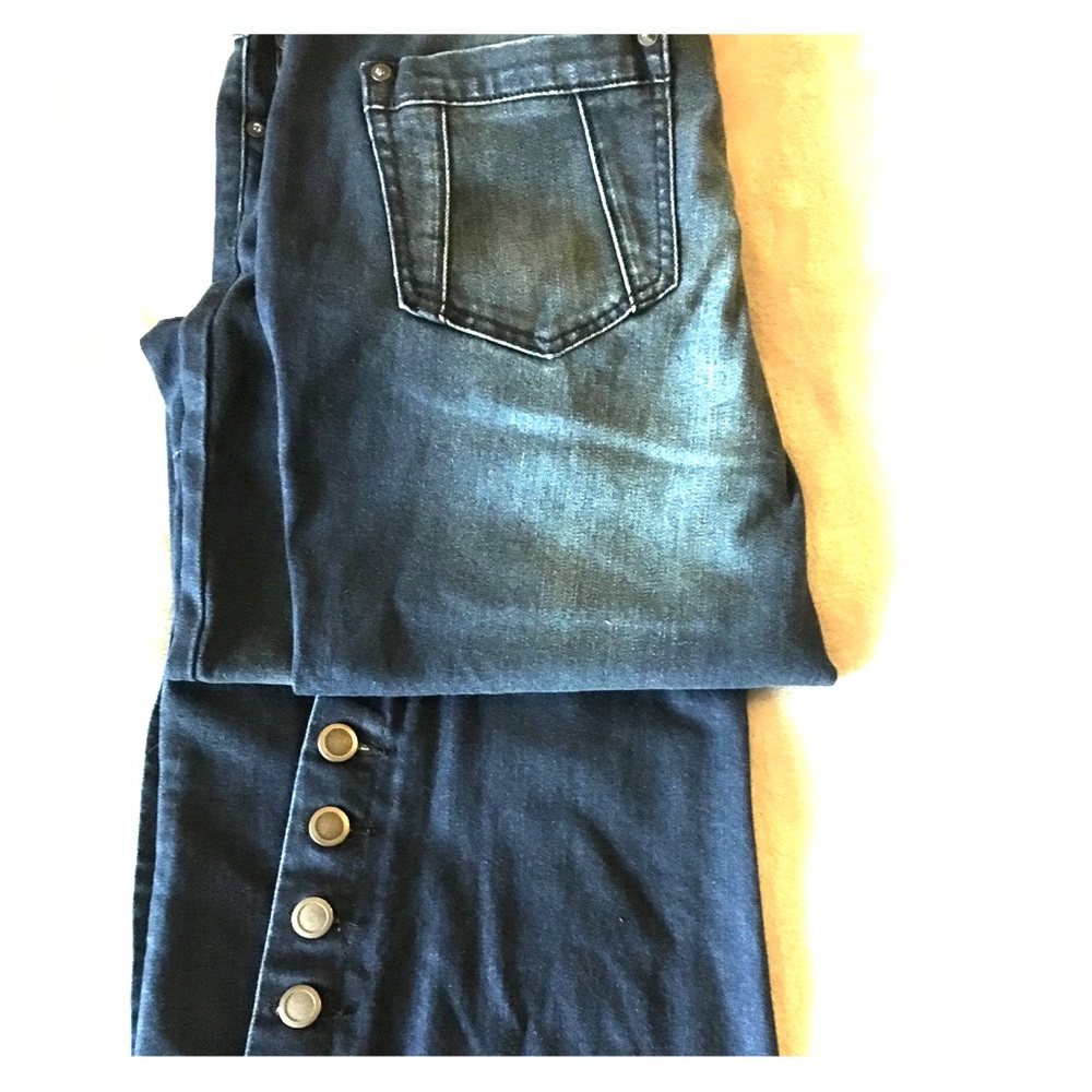 Free People Skylar Button Flares